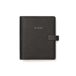   Calendar with rings and inserts, A5, FILOFAX "Moonlight", black