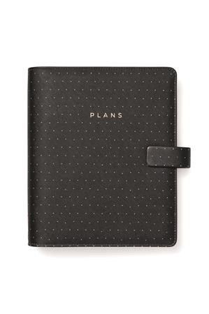 Calendar with rings and inserts, A5, FILOFAX "Moonlight", black
