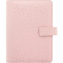   Calendar, ring-shaped, with inserts, pocket size, FILOFAX, "Confetti", rose quartz