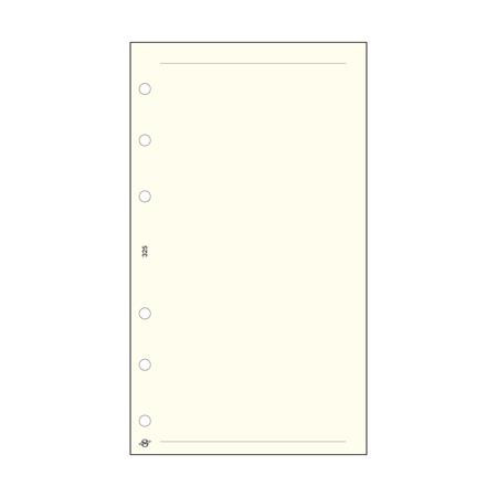 Calendar insert, notepad, "L", plain, SATURNUS, chamois