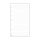 Calendar insert, notepad, "L", lined, SATURNUS, white