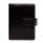 Calendar, ring-shaped, with inserts, "M", leatherette, SATURNUS, "223", black