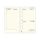 Calendar insert, planner, daily, "M", SATURNUS, chamois 2025