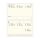 Calendar insert, planner, weekly, "S", SATURNUS, chamois 2025