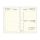 Calendar insert, planner, daily, "S", SATURNUS, chamois 2025
