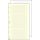 Calendar insert, notepad, "S", checkered, SATURNUS, chamois