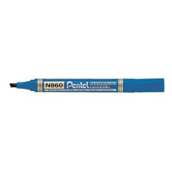   Alkoholos marker, 0,6-4,5 mm, vágott, PENTEL "N860", kék