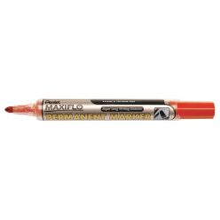   Alkoholos marker, 1,5 mm, kúpos, PENTEL "Maxiflo NFL50", piros