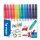 Filctoll készlet, 0,39-0,7 mm, törölhető, PILOT "Frixion Colors", 12 különböző szín