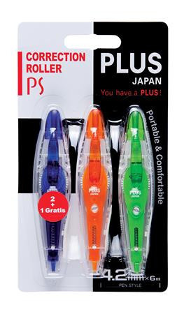 Repair roller, 4,2mm x 6m, PLUS "PS", 3 different colours