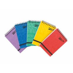   Notebook, 202x127 mm, lined, 150 pages, PUKKA PAD "Pressbooard", mixed colours
