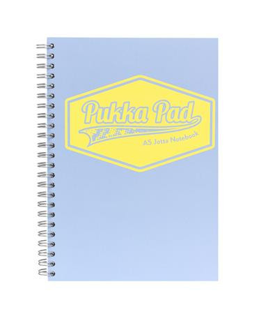 Spiral notebook, A5, ruled, 100 sheets, PUKKA PAD "Pastel Jotta Pad", mixed colour