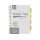 Spiral notebook B5, PUKKA PAD "Study book", grey