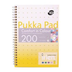   Spiral notebook, A5, ruled, 100 pages, PUKKA PAD "Irlen Jotta Gold"