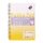Spiral notebook, A5, ruled, 100 pages, PUKKA PAD "Irlen Jotta Gold"