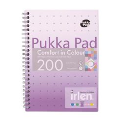   Spiral notebook, A5, lined, 100 pages, PUKKA PAD "Irlen Jotta Lavender"