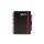 Spiral notebook, A5, lined, 100 pages, PUKKA PAD, "Neon black project book"
