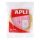 Adhesive tape, 12 mm x 66 m, APLI "Transparent", transparent