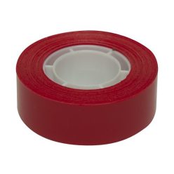 Adhesive tape, 19 mm x 33 m, APLI, red