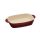 Baking dish, rectangular, 33x20x6,3 cm, 1,8L, RESTO "Fornax 96112", red