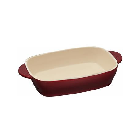 Baking dish, rectangular, 33x20x6,3 cm, 1,8L, RESTO "Fornax 96112", red