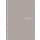 Spiral notebook, A6, checkered, 80 pages, PP cover, SHKOLYARYK "Genius", mixed