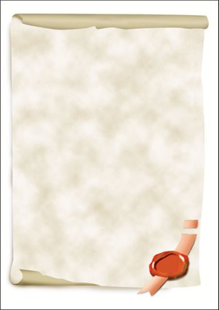 Preprinted paper, A4, 185 g, SIGEL "Wax seal"