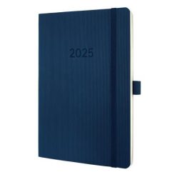   Calendar, A5, weekly, 2025, soft cover, SIGEL "Conceptum", midnight blue