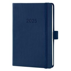   Calendar, A6, weekly, 2025, hard cover, SIGEL "Conceptum", midnight blue