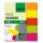 Label, paper, 5x40 sheets, 12x50 mm, SIGEL "Neon Mini", mixed colour