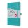 Calendar, A5, weekly, 2025, hard cover, SIGEL "Jolie", aqua green