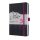 Calendar, A5, weekly, 2025, hard cover, SIGEL "Jolie", black-pink