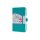 Calendar, A6, weekly, 2025, hard cover, SIGEL "Jolie", shiny turquoise