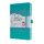 Calendar, A5, weekly, 2025, hard cover, SIGEL "Jolie", shiny turquoise