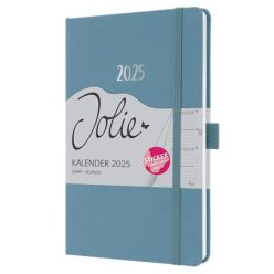   Calendar, A5, weekly, 2025, embossed cover, SIGEL "Jolie", cobalt blue