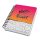 Spiral notebook, 168x215 mm, 120 pages, hardcover, SIGEL "Jolie", Wild Hearts