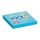Sticky note pad, 76x76 mm, 100 sheets, STICK N, blue