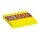 Sticky note pad, 76x76 mm, 90 sheets, STICK N "Extra Sticky", neon yellow