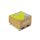 Sticky note pad, 76x76 mm, 400 sheets, mini pallet, STICK N "Kraft Cube", brown