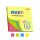 Sticky note pad, 76x76 mm, 100 sheets, STICK N, neon colours