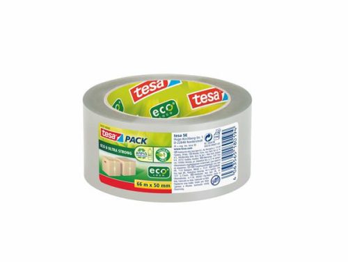 Packaging tape, 50 mm x 66 m, TESA "Eco & Ultra Strong", transparent