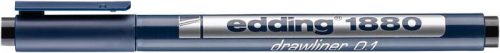 Ink felt, 0,1 mm, EDDING "1880", black