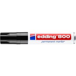   Alkoholos marker, 4-12 mm, vágott, EDDING "800", fekete
