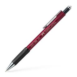   Nyomósirón, 0,5 mm, FABER-CASTELL "Grip 1345", piros