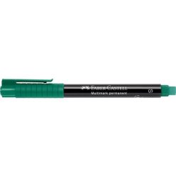   Alkoholos marker, OHP, 0,4 mm, FABER-CASTELL "Multimark 1523", zöld