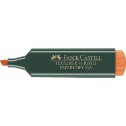   Szövegkiemelő, 1-5 mm, FABER-CASTELL, "Textliner 48", narancs