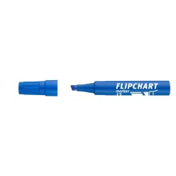   Flipchart marker, 1-4 mm, vágott, ICO "Artip 12", kék