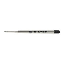   Golyóstollbetét, 0,8 mm, góliát, ICO "Silver", fekete