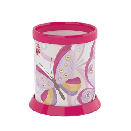 Pen holder, ICO, butterfly