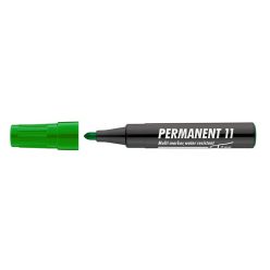   Alkoholos marker, 1-3 mm, kúpos, ICO "Permanent 11", zöld